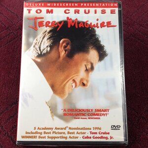 Jerry Maguire - 1996 - Deluxe Widescreen Presentation - DVD - Sealed - New